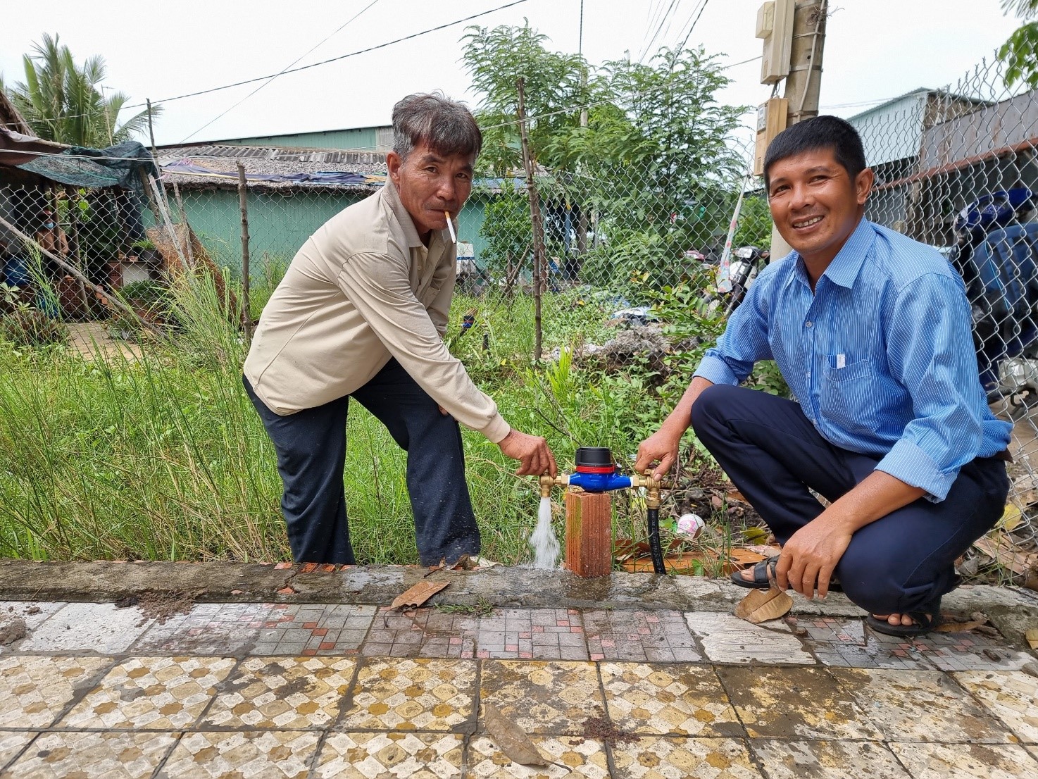 XÍ NGHIỆP CẤP NƯỚC CẦN GIỜ ĐẢM BẢO CUNG CẤP NƯỚC AN TOÀN, LIÊN TỤC KHI TIẾP NHẬN VÙNG CẤP NƯỚC TỪ CÁC VỆ TINH